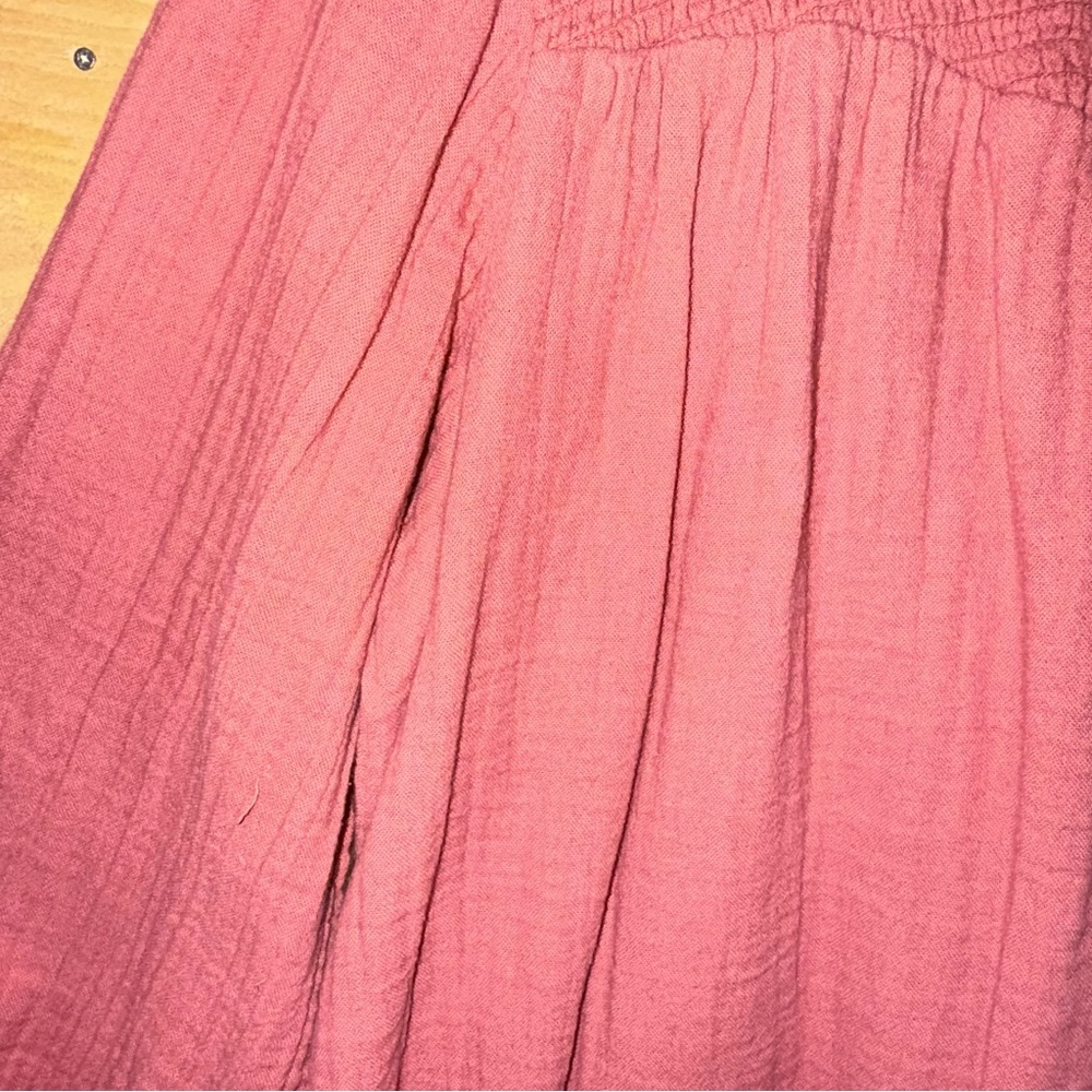 Sonoma Pink Pleated Long Sleeve Blouse - Picture 6 of 11